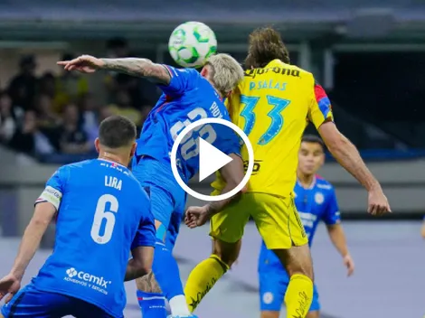 América 1-0 Cruz Azul: Sigue EN VIVO el Clásico Joven de Liga MX