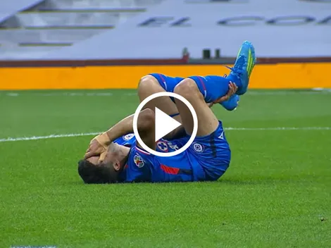 Ibáñez enciende las alarmas en Cruz Azul tras salir lesionado