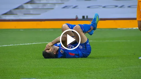 El argentino debió salir luego de lesionarse solo.