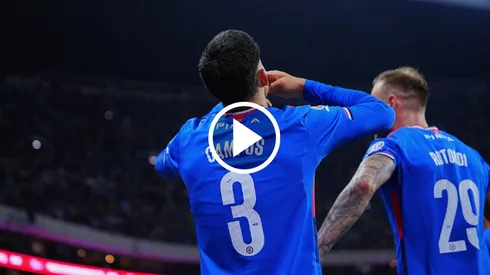 Omar Campos anotó el gol del empate para Cruz Azul en el Clásico Joven.