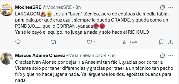 La afición de Cruz Azul perdió la paciencia