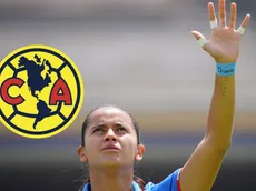 Una leyenda del América fue el apoyo de Claudia Cid