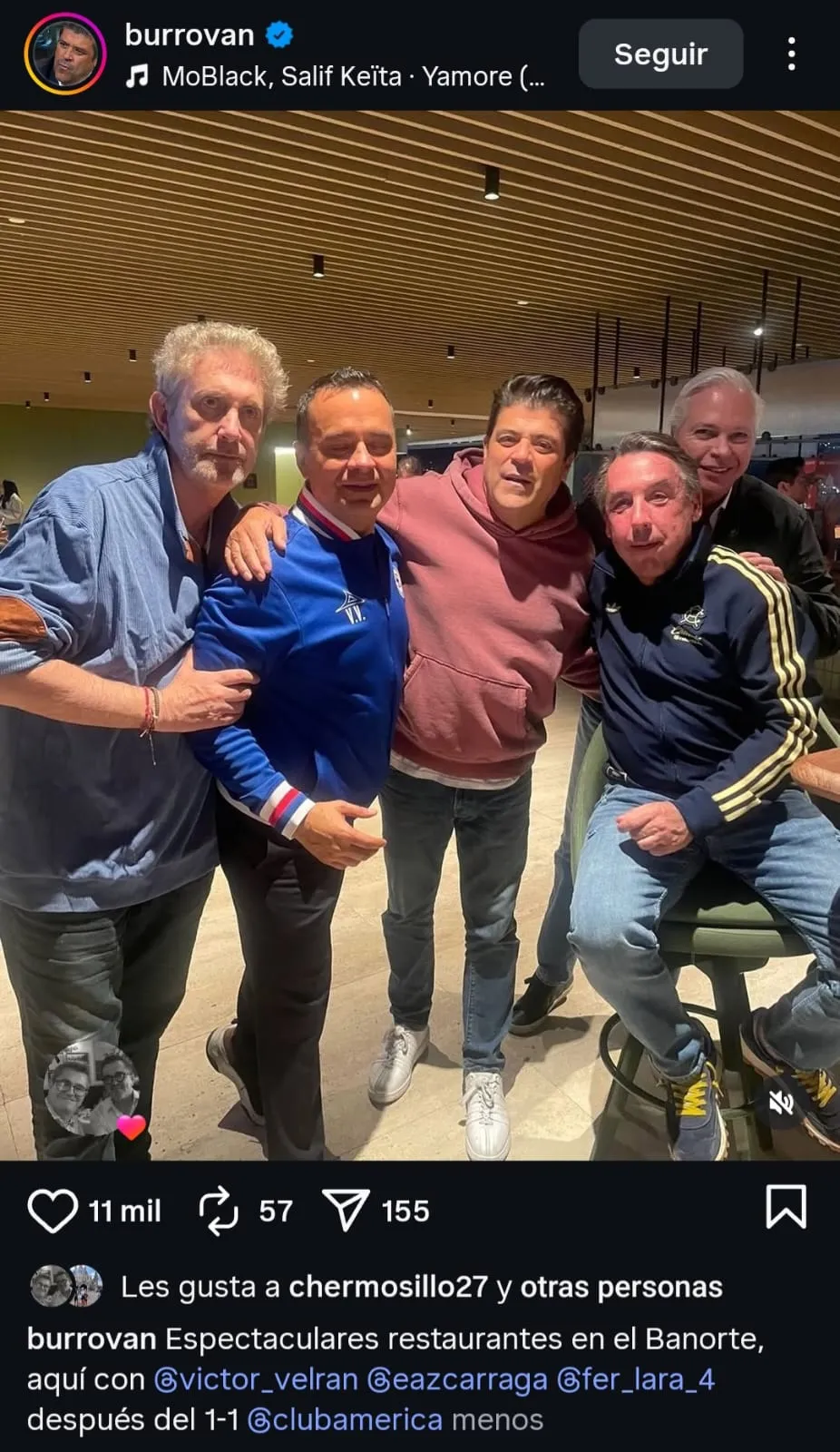 Van Rankin exhibió a Víctor Velázquez con Emilio Azcárraga. (@burrovan)