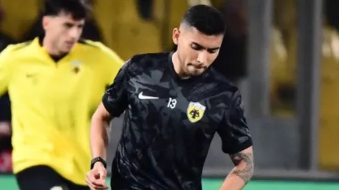 Orbelin Pineda participó en los 90' minutos del partido que certificó la eliminación del AEK a manos del Rayo Vallecano.