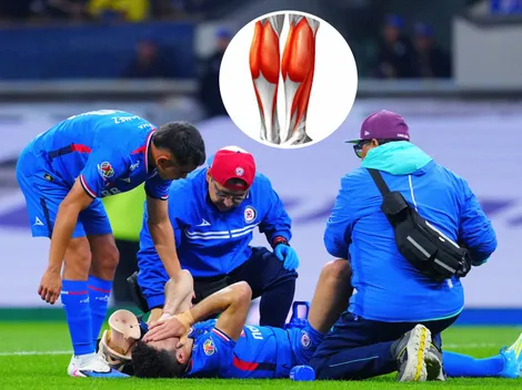 ¿Qué es el gastrocnemio, el músculo que se lesionó Nico Ibáñez?