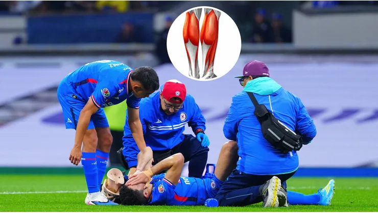 ¿Qué es el gastrocnemio, el músculo que se lesionó Nico Ibáñez?
