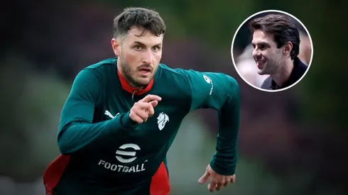 La leyenda del AC Milan le marcó el camino a Santi Giménez en Italia.