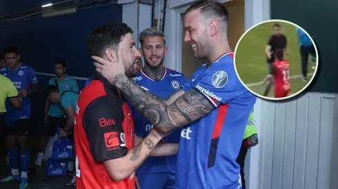 Rivero se reencontró por primera vez con Cruz Azul desde su salida.