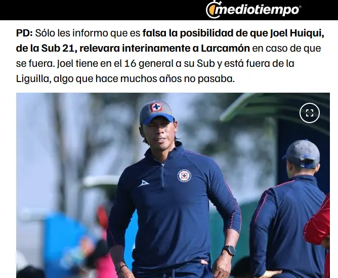 Información de la columna Desde el Ángel