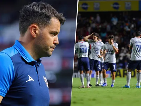 El cortocircuito entre la plantilla de Cruz Azul y Nicolás Larcamón