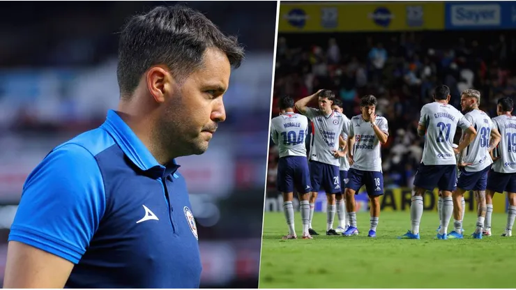 El cortocircuito entre la plantilla de Cruz Azul y Nicolás Larcamón