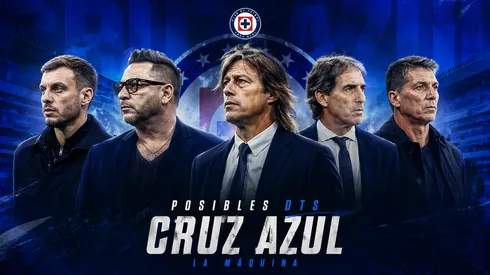 Los nombres que suenan como posibles DT de Cruz Azul.