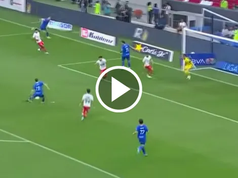 El golazo de José Paradela ante Necaxa