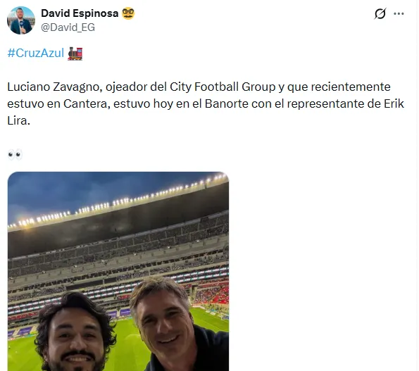 Publicación de David Espinosa