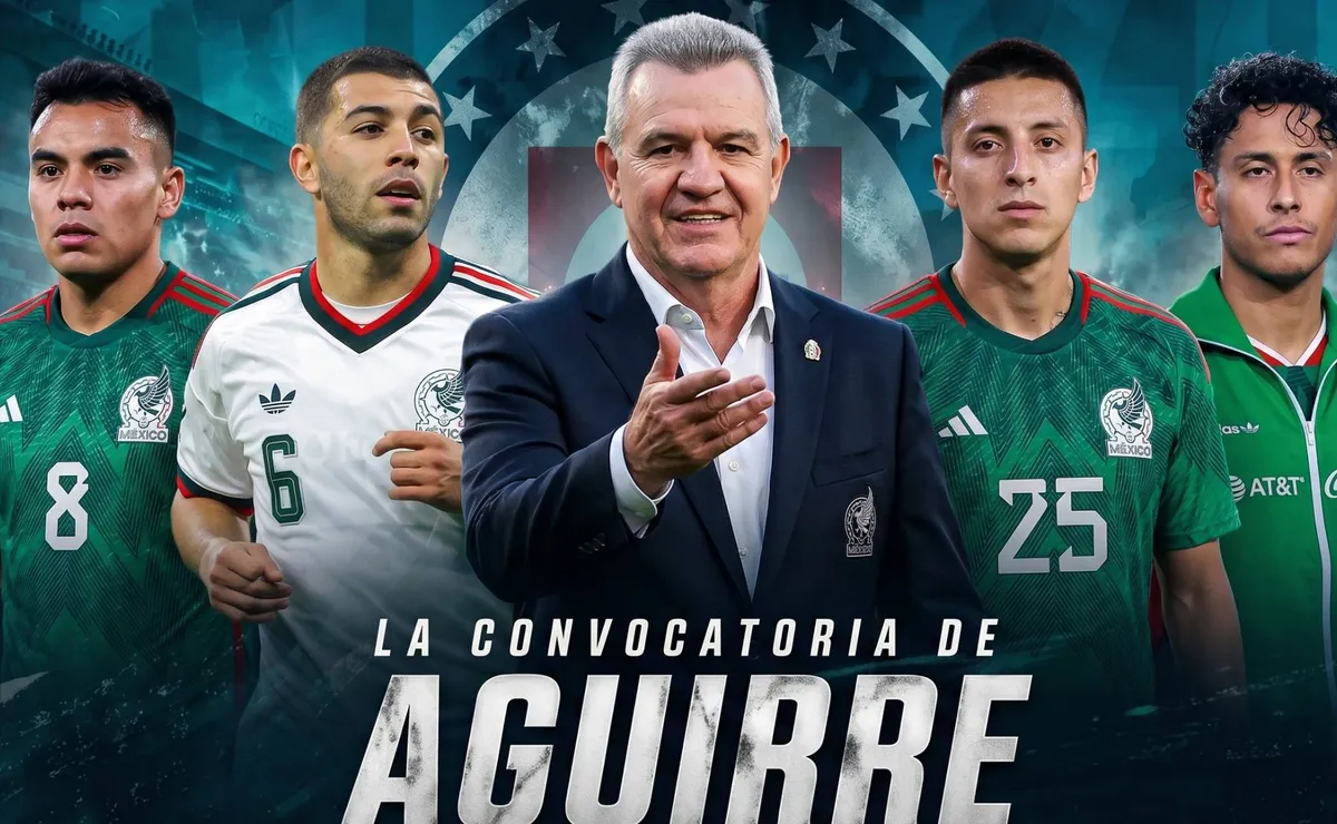 Javier Aguirre hizo oficial la lista de México para el Mundial 2026