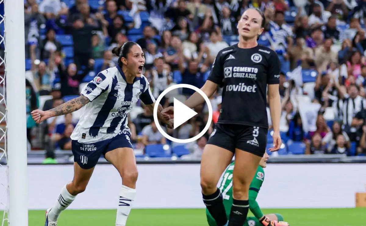 Lucía García firma un hat-trick y Rayadas golea 4-0 a Cruz Azul para clasificar a semifinales — image 3