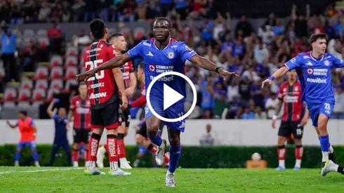 Christian Ebere fue el gran héroe de Cruz Azul en el juego de ida ante Atlas.