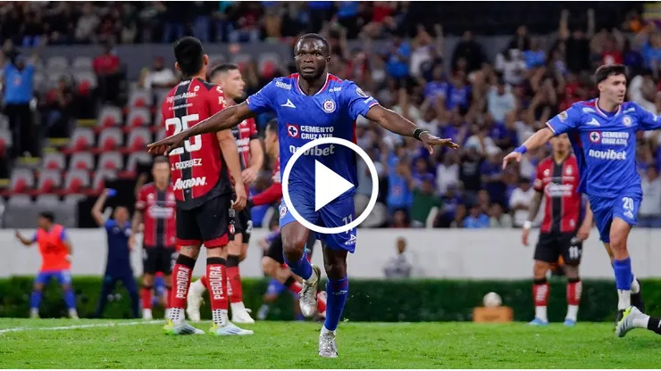 Christian Ebere fue el gran héroe de Cruz Azul en el juego de ida ante Atlas.
