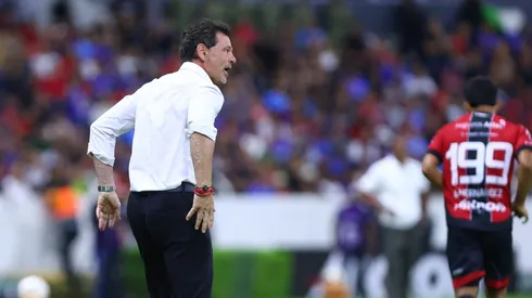 El entrenador del Atlas se mostró inconforme con el resultado y aseguró que lo más justo habría sido empatar contra Cruz Azul.