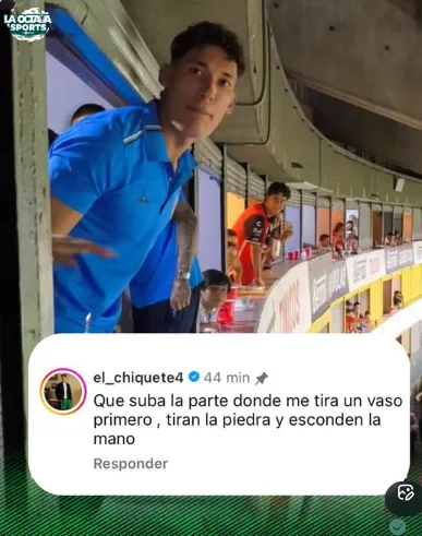 Réplica del Chiquete a la polémica