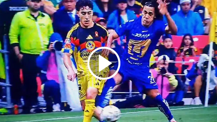 El jugador de Pumas pasó a la notoriedad después de fracturar al portero de Cruz Azul y dejarlo fuera de competencia por varios meses.