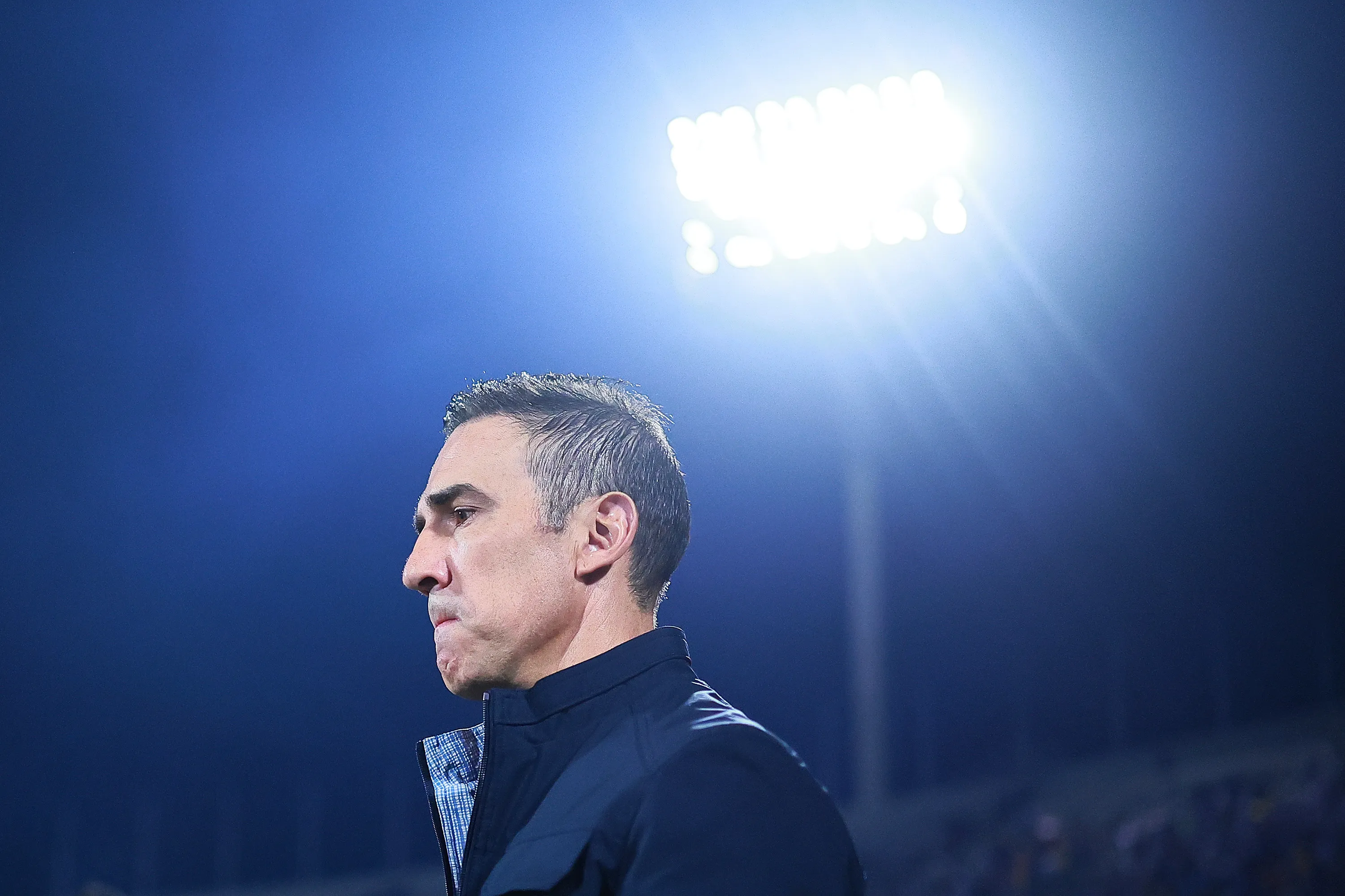 Vicente Sánchez, en el ojo de la tormenta en Emelec. (Getty Images)