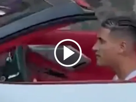 Antuna sigue brillando y ahora presume de un auto millonario