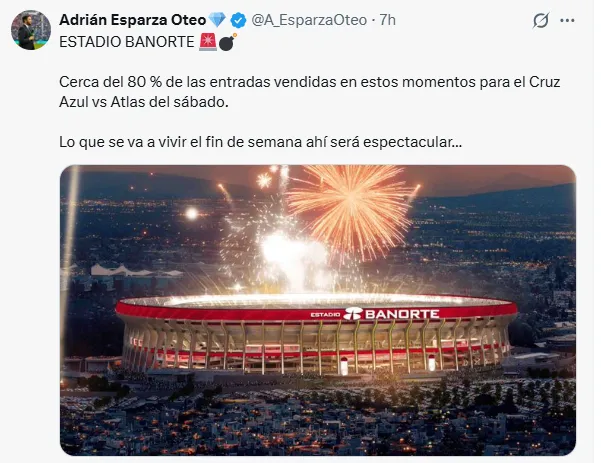 Información del periodista Esparza Oteo