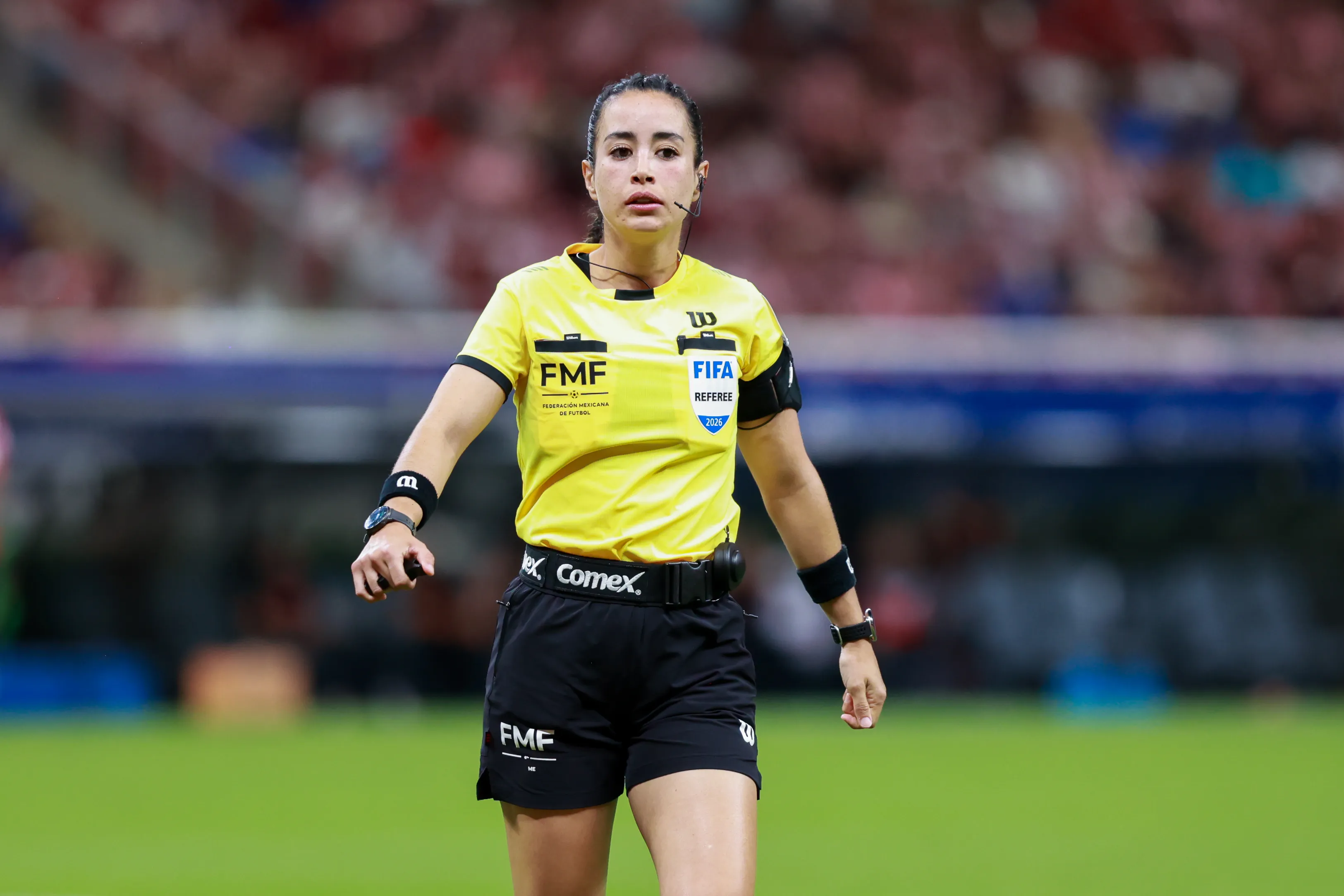 El único antecedente de Katia Itzel García pitando a Cruz Azul (Imago 7)