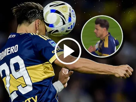 Ángel Romero marcó su primer gol en Boca, pero no alcanzó