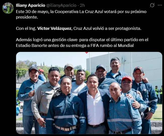 Periodistas de Cruz Azul resaltan la figura de Víctor Velázquez. (X)