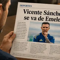 Así reflejó la prensa de Ecuador el fracaso de Vicente Sánchez: "Novato"