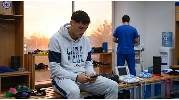 Jesús Orozco Chiquete continúa con la etapa final de su recuperación en Cruz Azul.