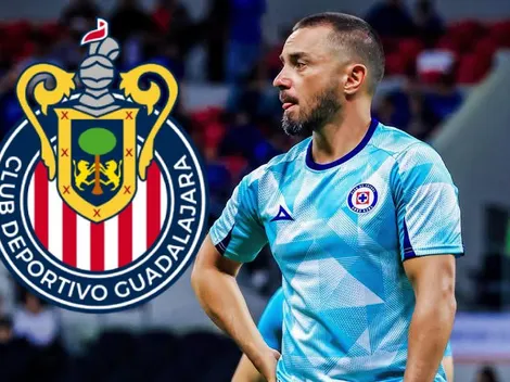 Sergio Pinto le mostró a Chivas su amor por Cruz Azul