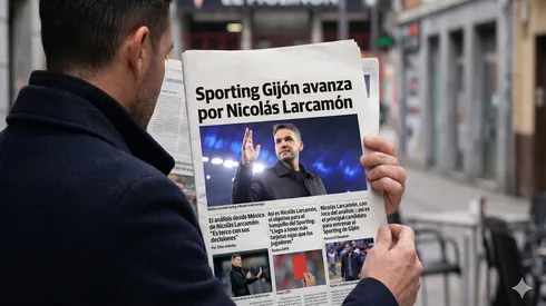 Así definieron a Nicolás Larcamón en España en medio del interés de Sporting Gijón.