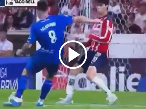 El afortunado gol de Palavecino para vencer a Chivas