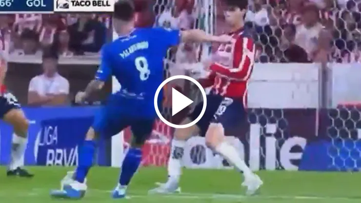 El afortunado gol de Palavecino para vencer a Chivas
