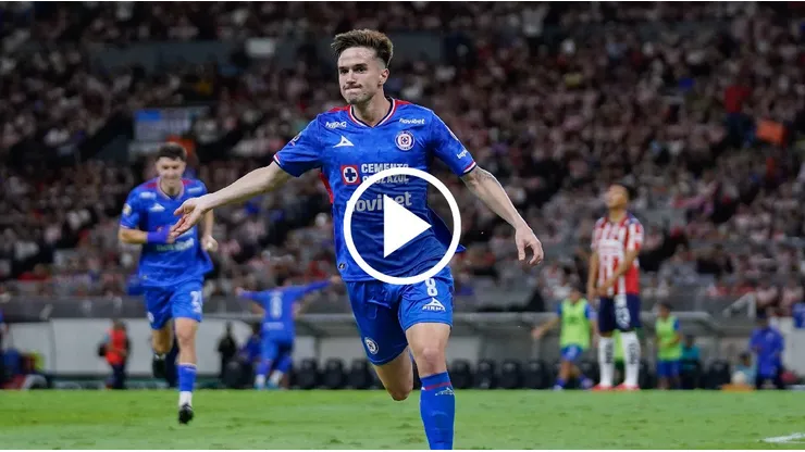 Agustín Palavecino anotó el gol que depositó a Cruz Azul en la final del Clausura 2026.