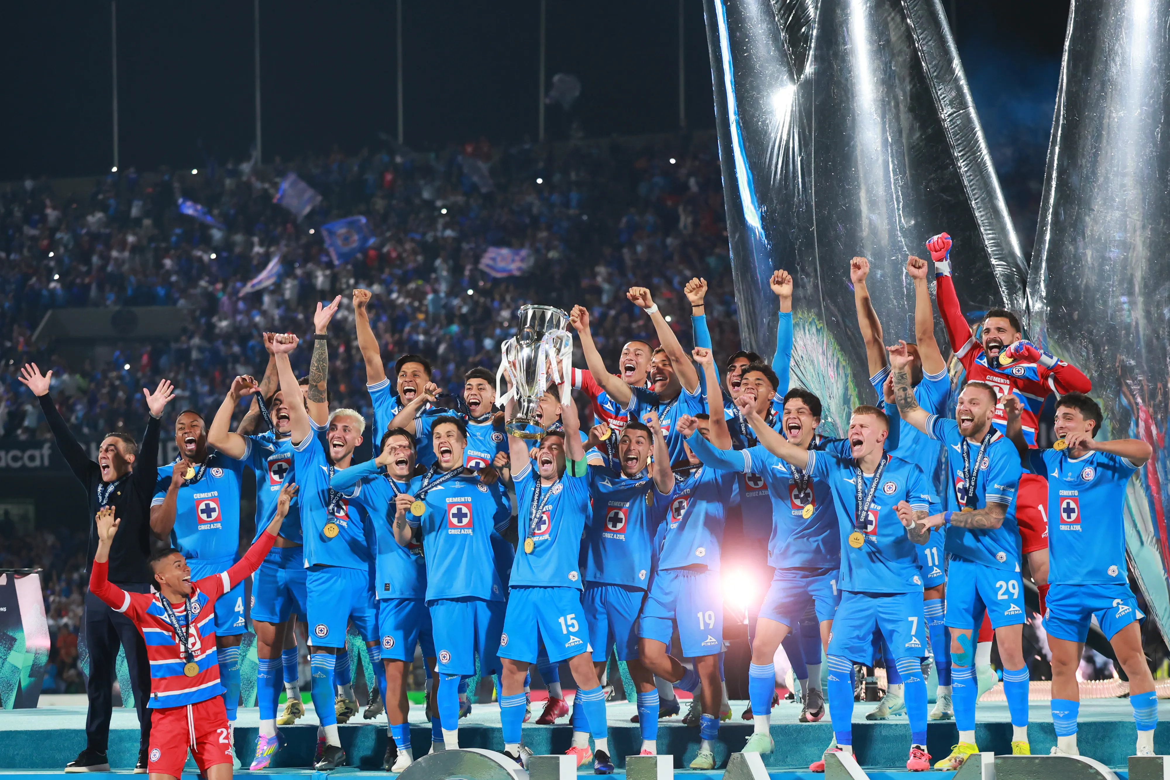 El invicto de Cruz Azul en el Estadio Olímpico Universitario (Getty Images)