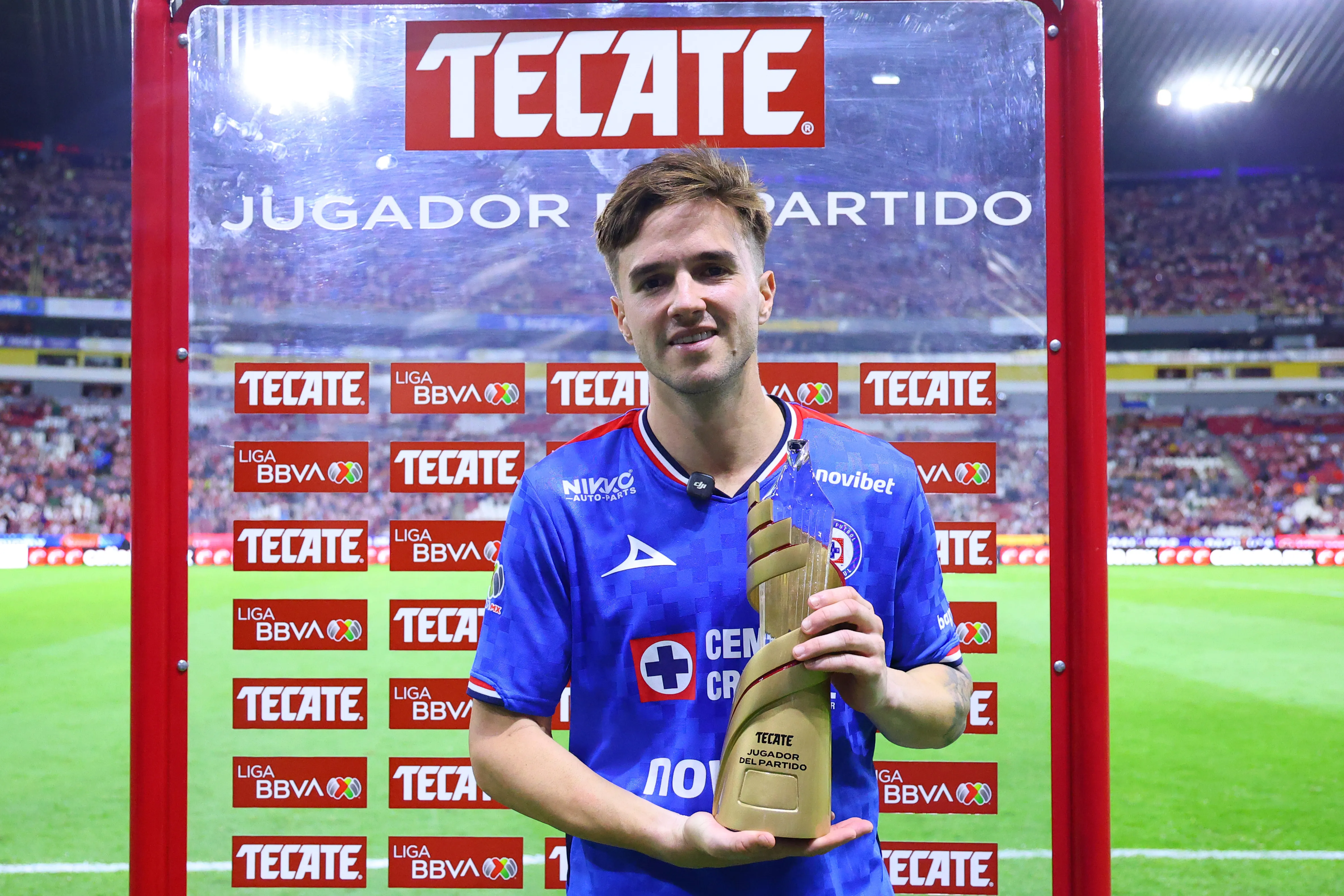 Agustín Palavecino fue el más destacado en la elminatoria contra Chivas (Imago 7)