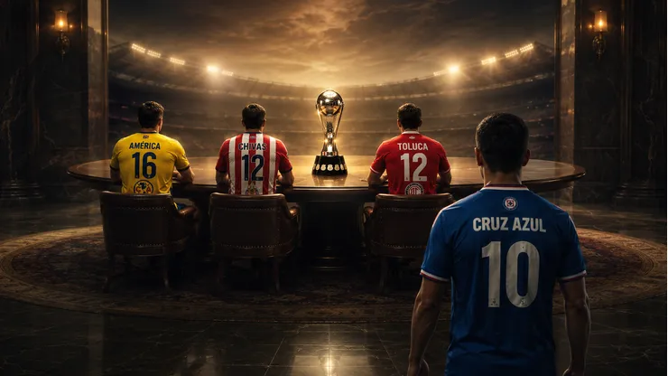 Cruz Azul buscará sentarse en la misma mesa que América, Chivas y Toluca en cuanto a títulos de Liga MX.
