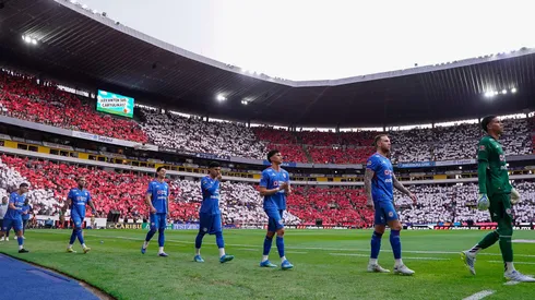 Joel Huiqui compareció en rueda de prensa ante los medios de comunicación en la previa del Cruz Azul vs. Pumas.