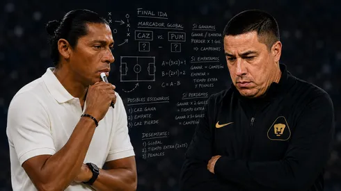 Cruz Azul y Pumas sacan cuentas en la final.