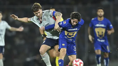 Ciudad de México, 14 de marzo de 2026. @@@@, durante el partido correspondiente a la jornada 11 del torneo Clausura 2026 de la Liga BBVA MX, entre los Pumas de la UNAM y la Máquina Celeste del Cruz Azul, realizado en el estadio Olímpico Universitario. Foto: Imago7/ Etzel Espinosa