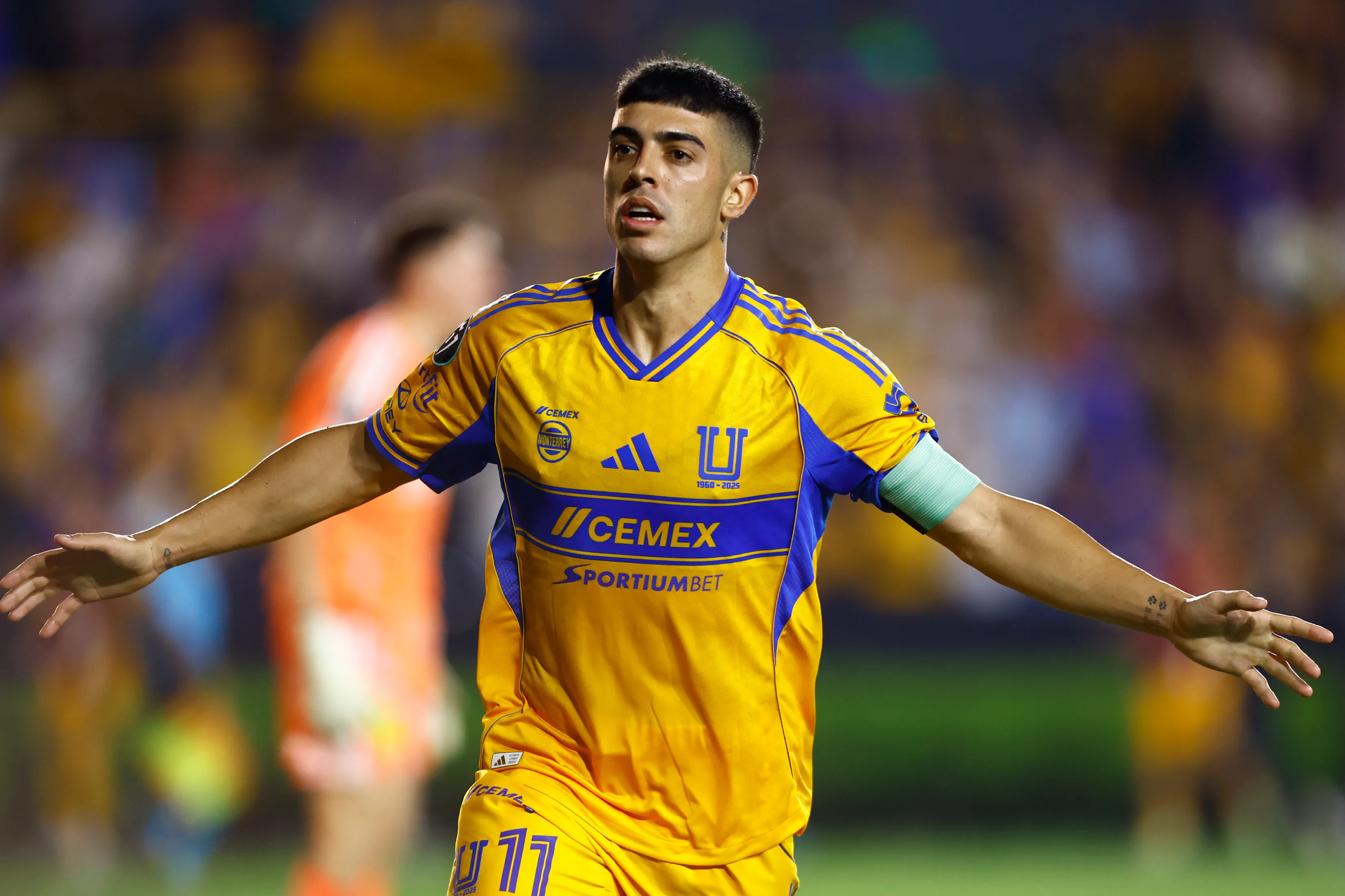Juan Brunetta viene teniendo torneos sobresalientes con Tigres UANL. ¿Lo fichará Cruz Azul? (Imago7)
