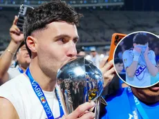 El inesperado escudo que Paradela mostró en los festejos de Cruz Azul