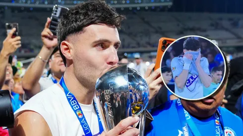 El argentino ganó su primer título en el club.