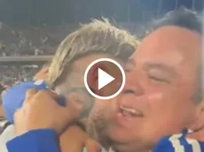 Quiebra el alma: Velázquez y Piovi en un abrazo que terminó en lágrimas