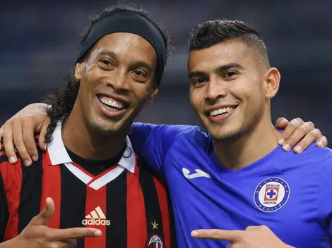 Esto dijo Ronaldinho cuando vio jugar a Orbelin Pineda