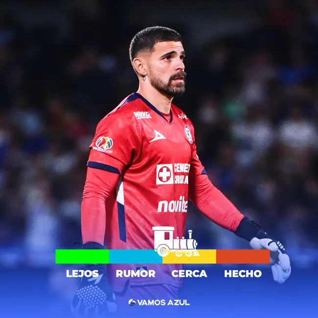 Andrés Gudiño, posible baja en Cruz Azul. (Imago 7 / Especial)